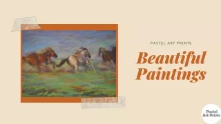 Buy Beautiful Paintings for Stylish Decor-Pastel Art Prints
