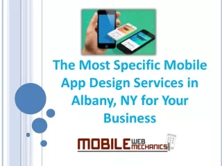 the most specific mobile app design services