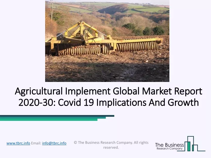 agricultural implement global market report