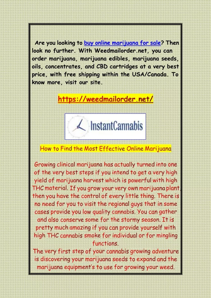 are you looking to buy online marijuana for sale