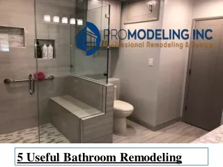5 Useful Bathroom Remodeling Tips