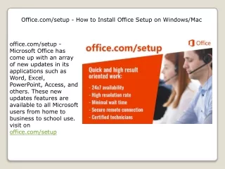 office com setup how to install office setup