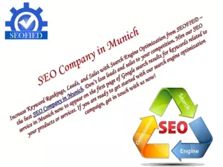 SEO Company in Munich