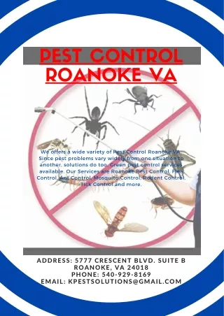 pest control roanoke va