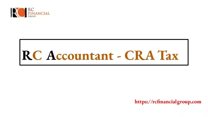 rc accountant cra tax