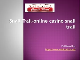 Snail Trail-online casino snail trail