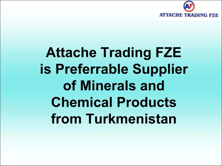 attache trading fze is preferrable supplier
