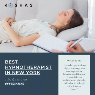 Best Hypnotherapist in New York - Koshas.co
