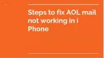 AOL mail currently unavailable not working