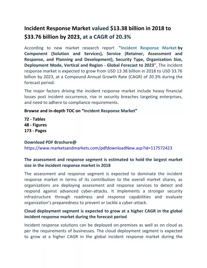 incident response market valued 13 38 billion