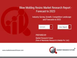 Blow Molding Resins Market Analysis - Trends, Overview, COVID 19 impact, Industry, Revenue, Growth, Application and Oppo
