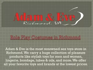role play costumes in richmond