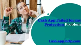 Cash App Failed for my Protection Problem | Cash App Transfer Failed