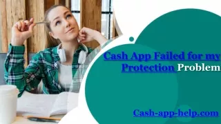 Cash App Failed for my Protection Problem | Cash App this Transfer Failed
