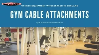 Gym Cable Attachments at Gymwarehouse