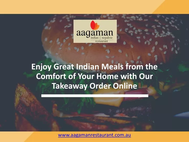 enjoy great indian meals from the comfort of your