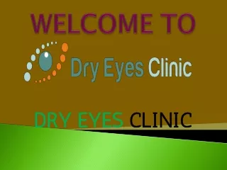 Dry eye Clinic Manchester