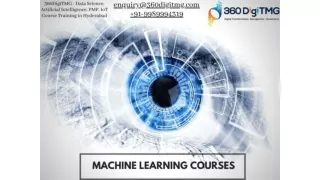 machine learning training in Hyderabad