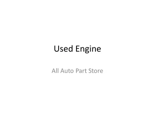 Used Engines | At AllAutoPartStore find wide selection of Used Engines