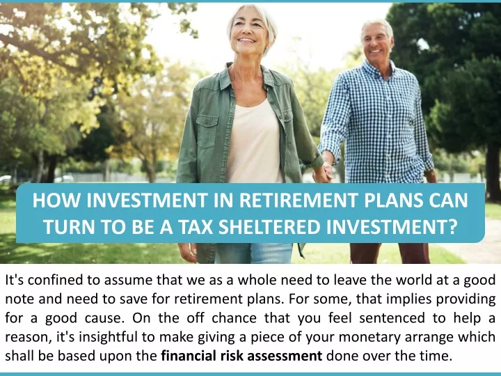 how investment in retirement plans can turn