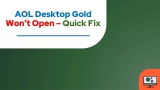 Methods To Fix AOL Desktop Gold Won’t Open/Responding