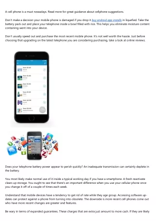 a cell phone is a must nowadays read more