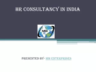 hr consultancy in india