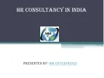 HR Consultancy in India - slide 1