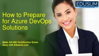 how to prepare for azure devops solutions