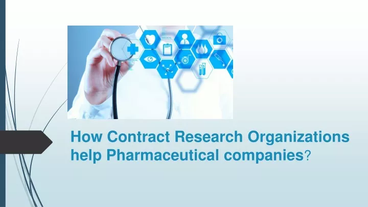 how contract research organizations help