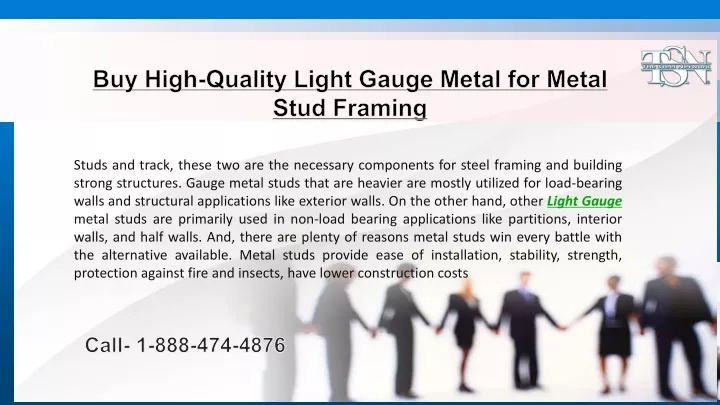 buy high quality light gauge metal for metal stud framing