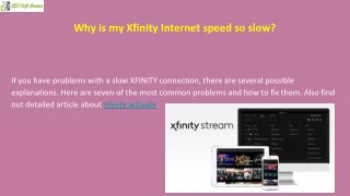 Xfinity activate