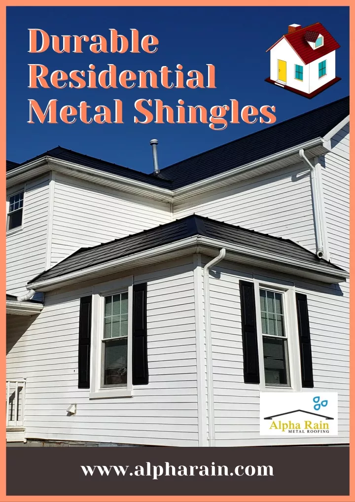 durable residential metal shingles metal shingles