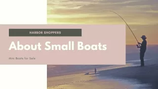 Small Boats For Sale - Used Mini Boats - Harbor Shoppers