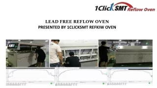 Lead free reflow oven - The best reflow solution for multiple purposes