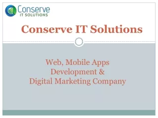 conserve it solutions