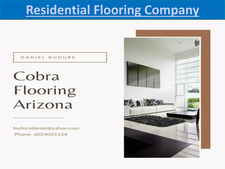 residential flooring company