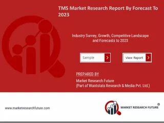 tms market research report by forecast to 2023