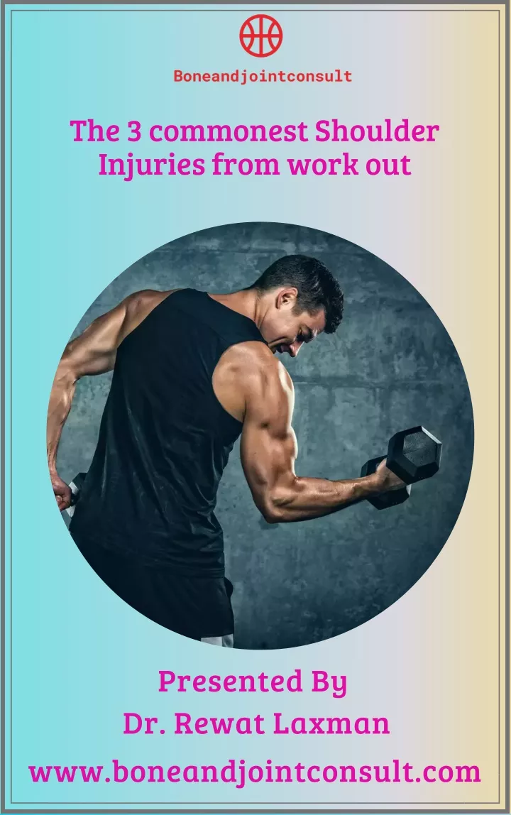 the 3 commonest shoulder injuries from work out