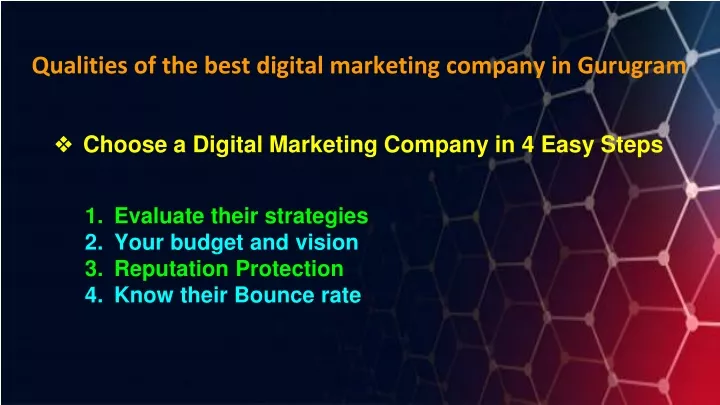 qualities of the best digital marketing company in gurugram