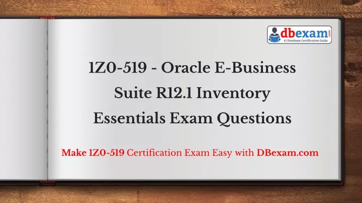 1z0 519 oracle e business