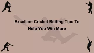 Excellent Cricket Betting Tips To Help You Win More