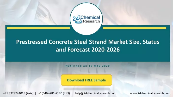 prestressed concrete steel strand market size
