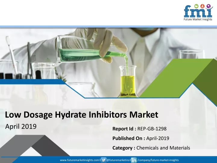 low dosage hydrate inhibitors market april 2019