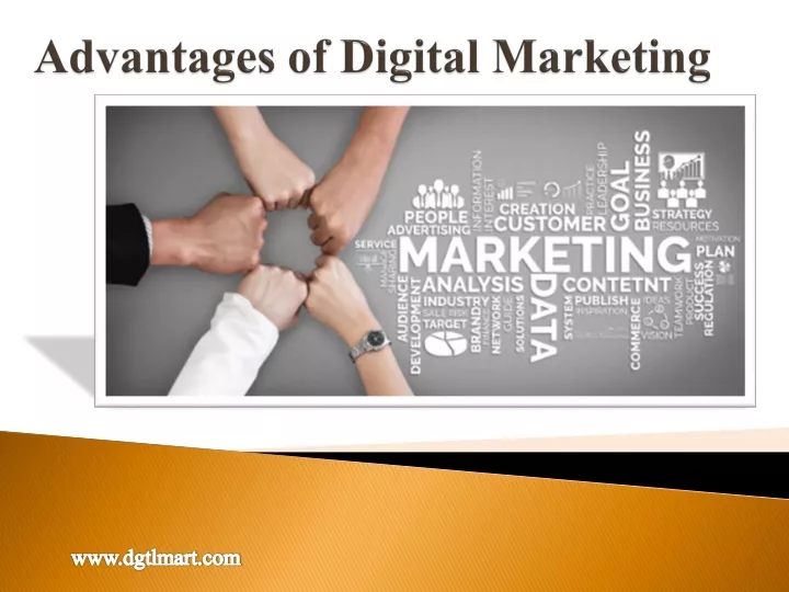 advantages of digital marketing