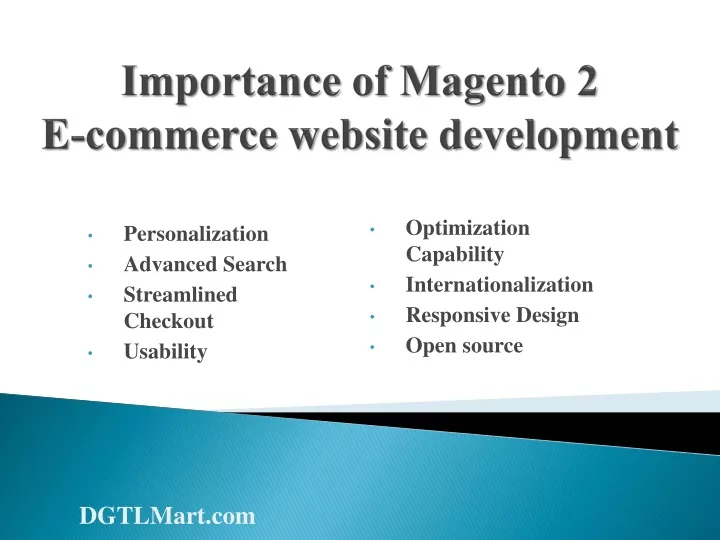 importance of magento 2 e commerce website development