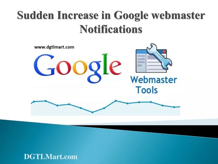 sudden increase in google webmaster notifications