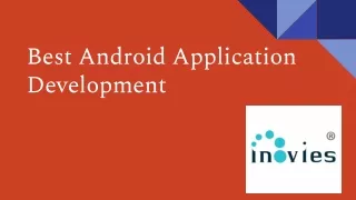 Best android application development