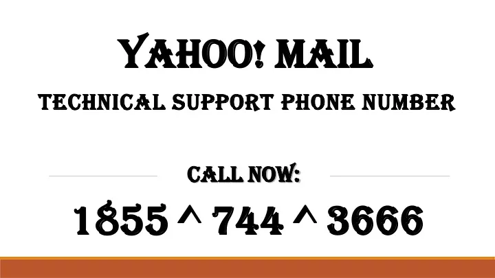 yahoo mail