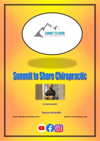 Chiropractor For Low Back Pain | Summit to Shore